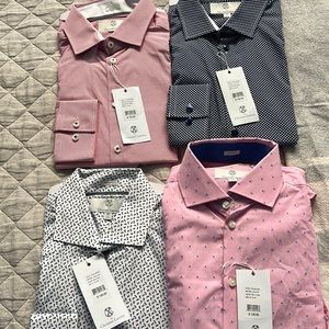 Multiple Christian Lacroix dress shirts. New, never worn with tags.